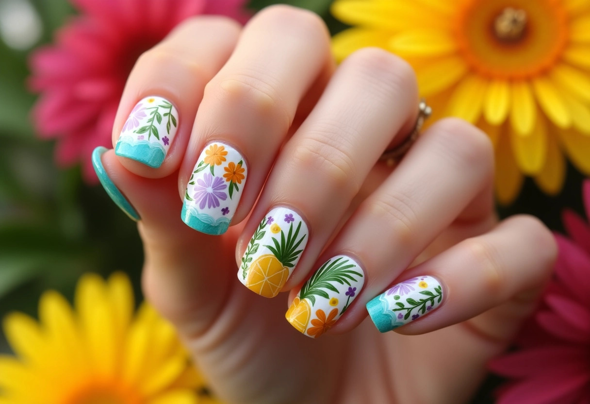 nail art summer